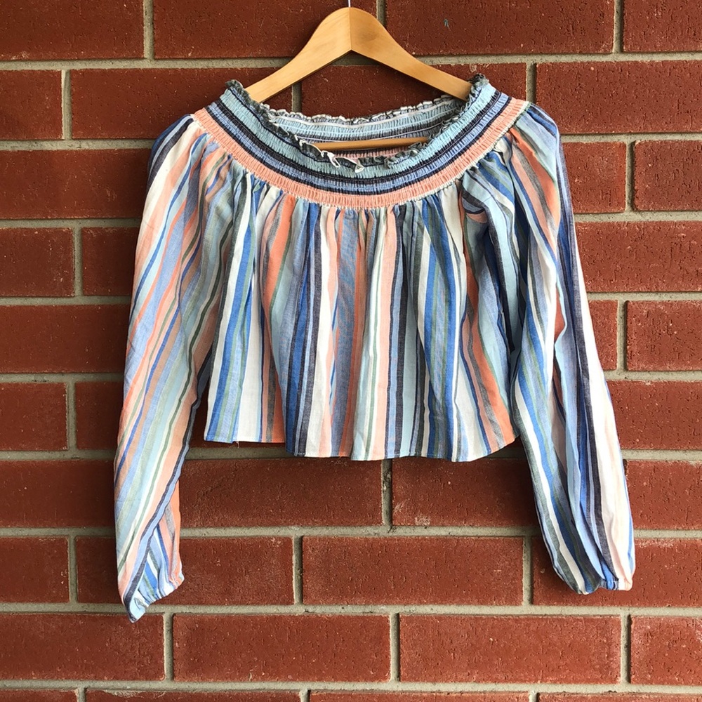 summer off the shoulder top